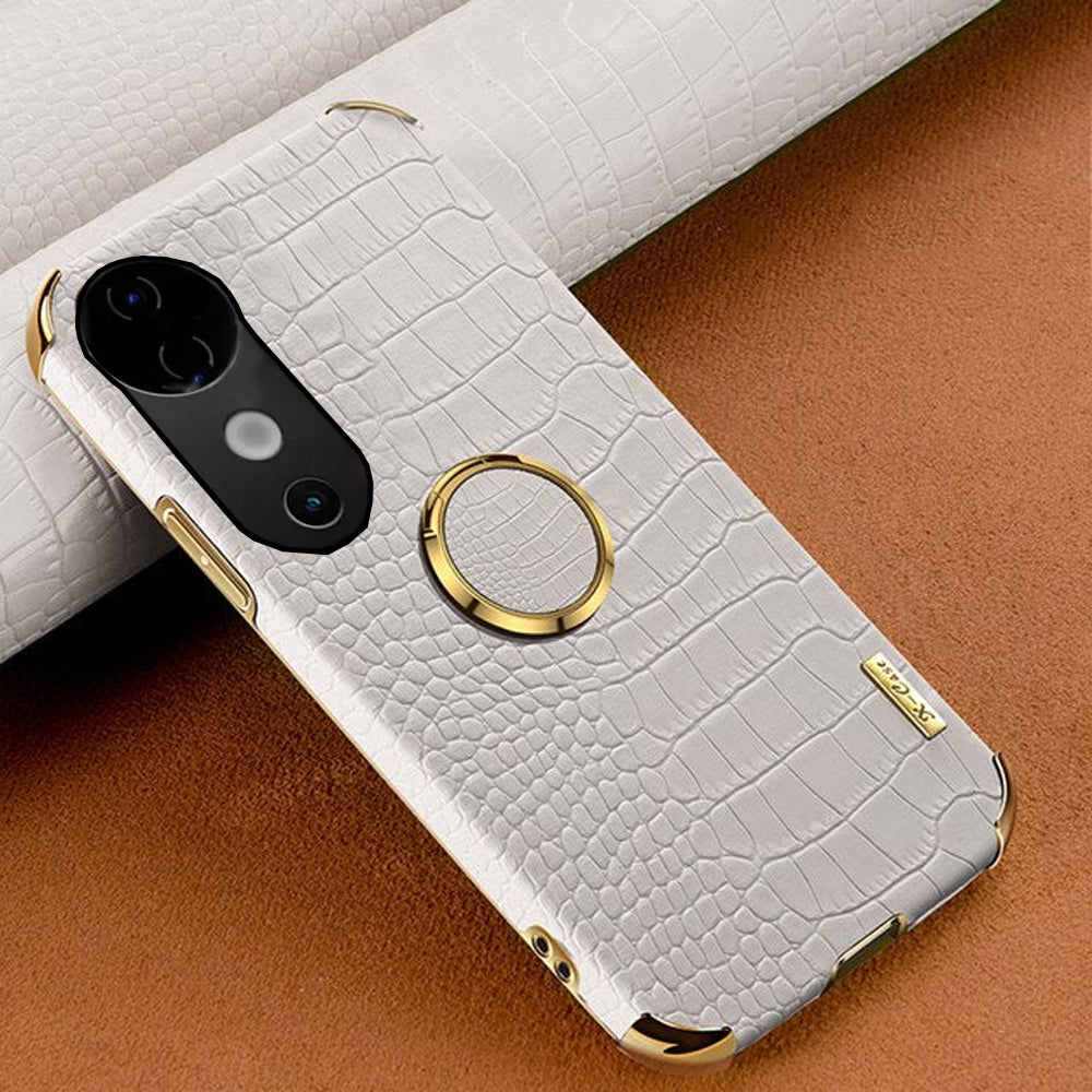 [ FREE SHIPPING] CROCODILE PATTERN LEATHER CASE FOR VIVO V40