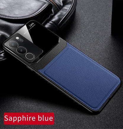 [FREE SHIPPING] Luxury Slim Leather Case Lens Shockproof Back Cover  For VIVO V29