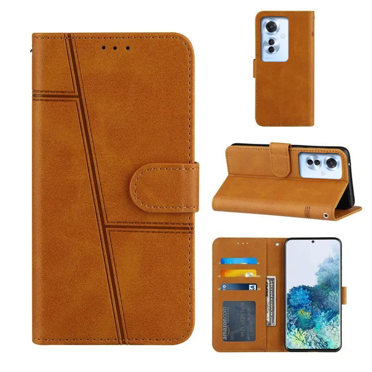 Retro Stand Flip Leather Cases For Oppo Models