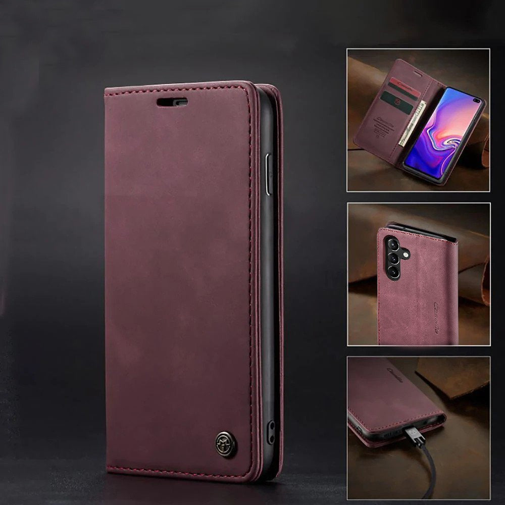 [FREE SHIPPING] CASEME FLIP CASE FOR SAMSUNG A55,FLIP CASE NOTEBOOK STYLE