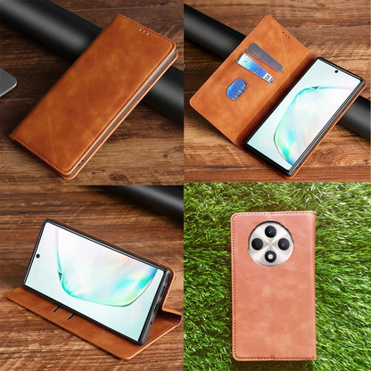 [FREE SHIPPING] Luxury Retro Stand Flip Leather Case For Oppo Reno 12F