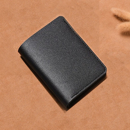 [FREE SHIPPING] Light And Thin Card Bag With Two Fold Buckle Small Wallet