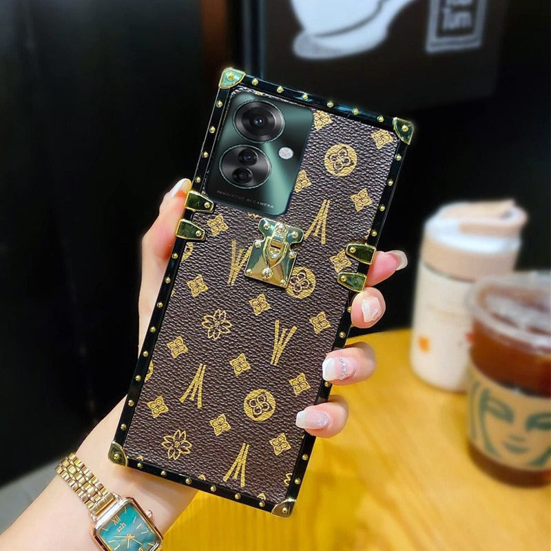 [ FREE SHIPPING] LV MONOGRAM CANVAS SQUARE TRUNK DESIGN CASE FOR OPPO RENO 11F