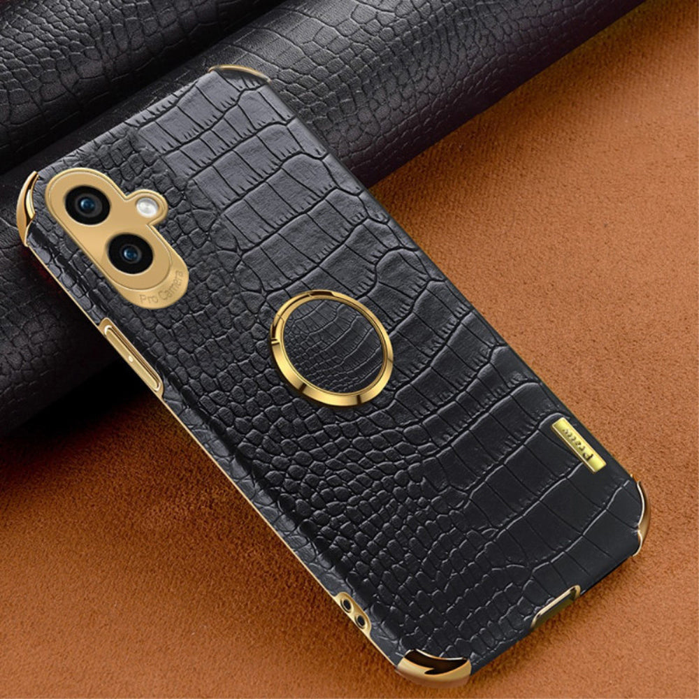 [ FREE SHIPPING] CROCODILE PATTERN LEATHER CASE FOR SAMSUNG A06