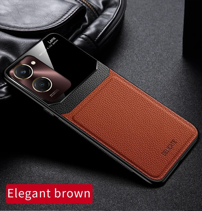 [FREE SHIPPING] LUXURY LEATHER CAE FOR VIVO Y18 4G