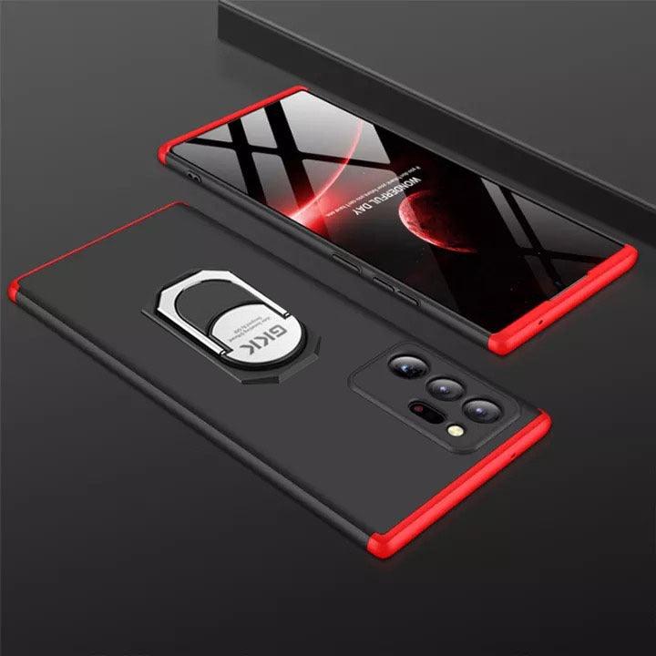 Mobile cover with ring Samsung Galaxy Note 20 Ultra in Red & Black - Clair.pk