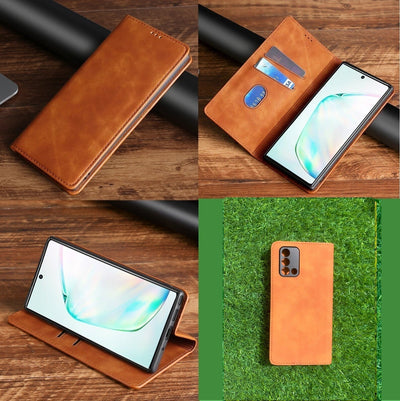 [FREE SHIPPING] Luxury Retro Stand Flip Leather Case For Oppo F19