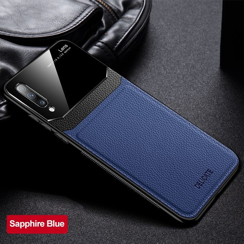 [FREE SHIPPING] Luxury Slim Leather Case Lens Shockproof BackCover For Vivo S1