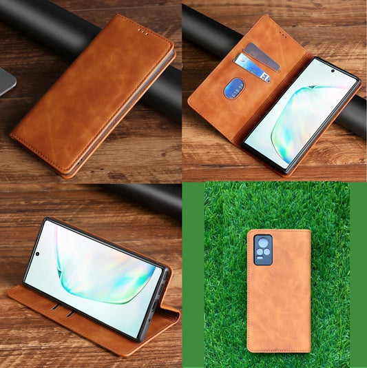 [FREE SHIPPING] LUXURY RETRO STAND FLIP LEATHER CASE FOR VIVO Y73