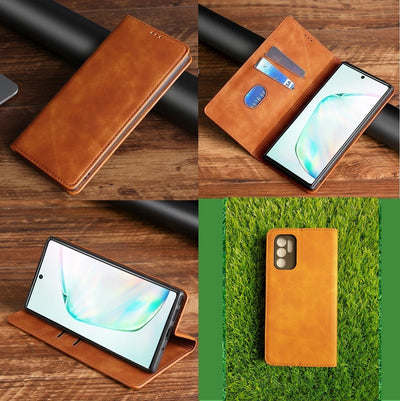 [FREE SHIPPING] Luxury Retro Stand Flip Leather Case For Oppo Reno 6