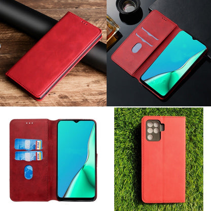 [FREE SHIPPING] Luxury Retro Stand Flip Leather Case For Oppo F19 Pro