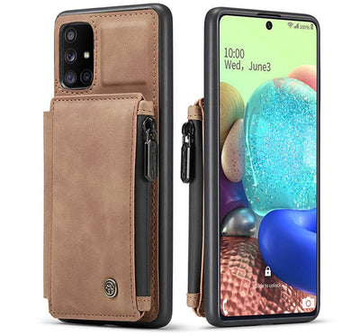 [ FREE SHIPPING] Caseme Back Leather Wallet Case For Samsung A71