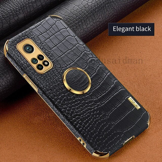 [ FREE SHIPPING] Crocodile Pattern Leather Case For Xiaomi Redmi Note 11