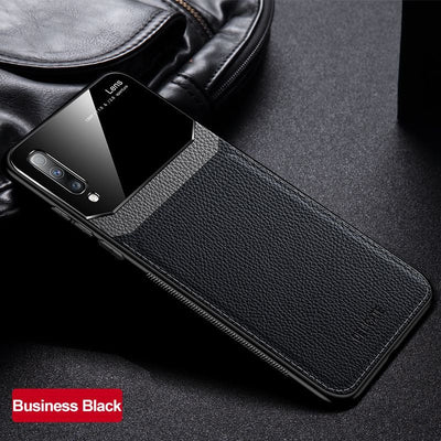 [FREE SHIPPING] Luxury Slim Leather Case Lens Shockproof BackCover For Vivo S1