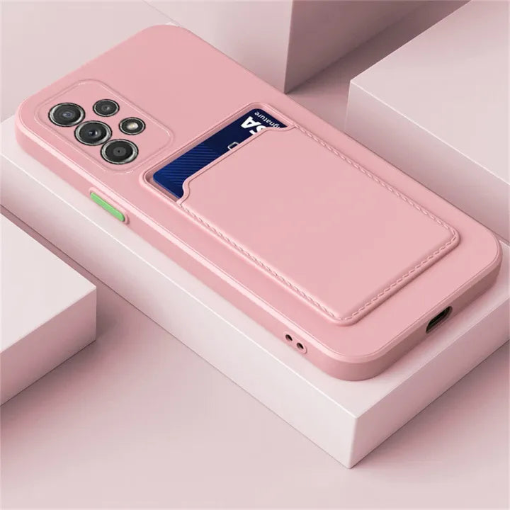 [FREE SHIPPING] CARD SLOT SHOCKPROOF CASE FOR SAMSUNG A72