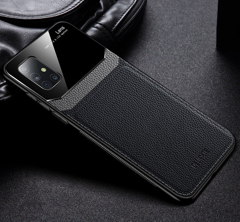 Samsung A51 Luxury Smooth Leather phone Case | clair.pk