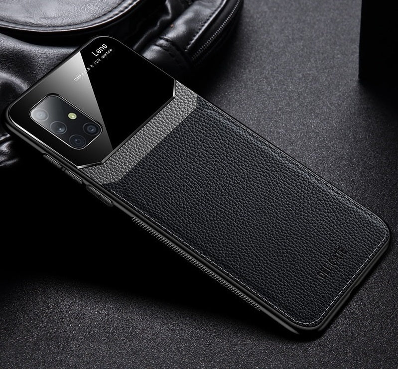 Samsung A31 Luxury Smooth Leather mobile Case