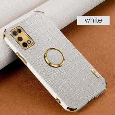 [ FREE SHIPPING] Crocodile Pattern Leather Case For Oppo Reno 5