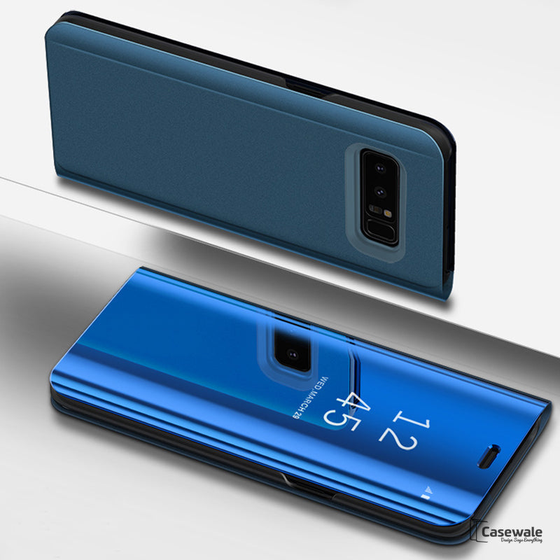 [FREE SHIPPING] Mirror Flip Sensor Case For Samsung Note 8