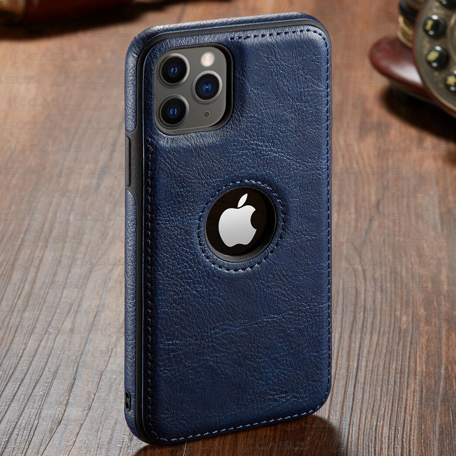 Iphone 12 logo cut case