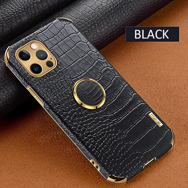 [ FREE SHIPPING] Crocodile Pattern Leather Case For Iphone 13 Pro