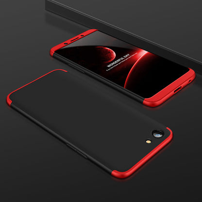 [FREE SHIPPING] Gkk 3in1 Full Protection Case For Oppo A83 - Red & Black