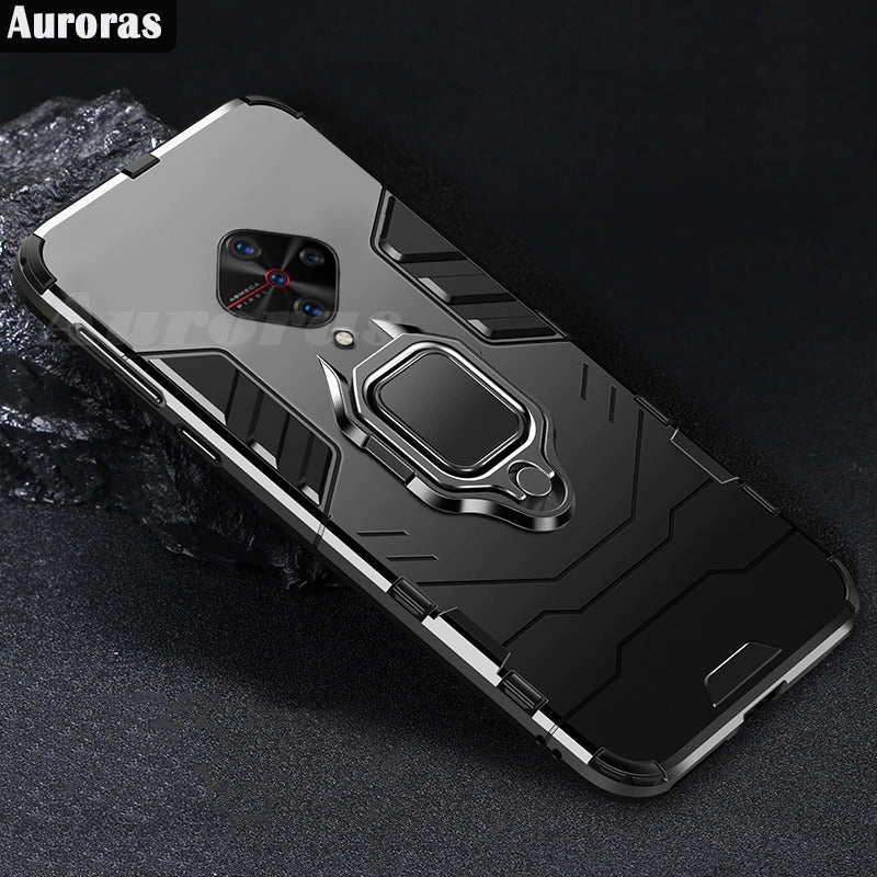 [FREE SHIPPING] Armor Shockproof ll With Ring Holder ll Full Protection Case For Vivo S1 Pro/Y51