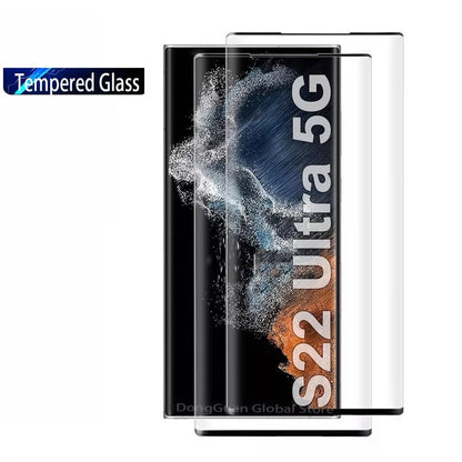 [ FREE SHIPPING] 9D Glass Protector Case For Samsung Galaxy S22 Ultra