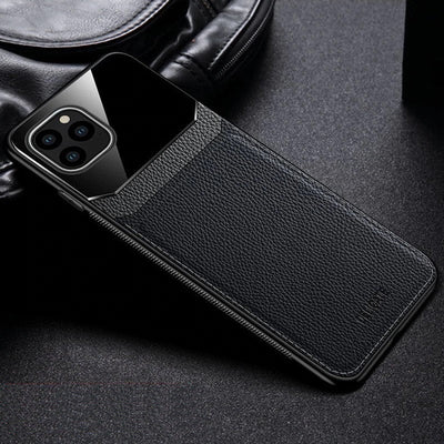 [FREE SHIPPING]Luxury Slim Leather Case Lens Shockproof Back Cover for Iphone 11 Pro Max