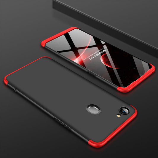 [FREE SHIPPING] Gkk 3in1 Full Protection Case For OPPO F5 - Red & Black