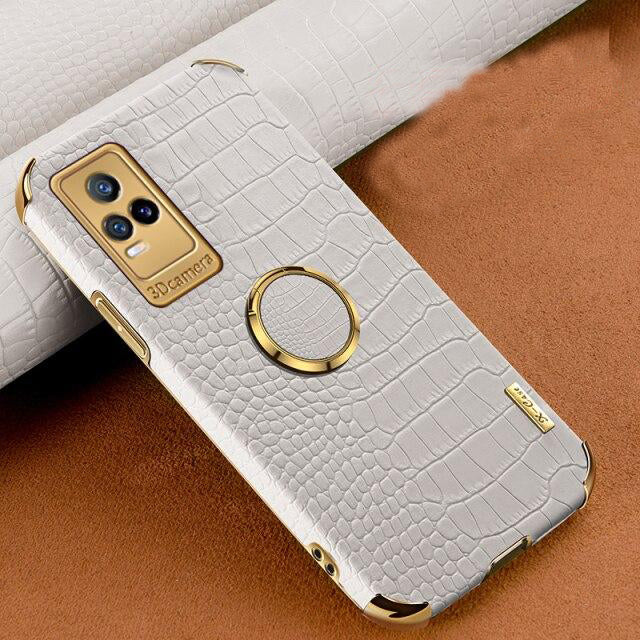 [ FREE SHIPPING] Crocodile Pattern Leather Case For Vivo V20