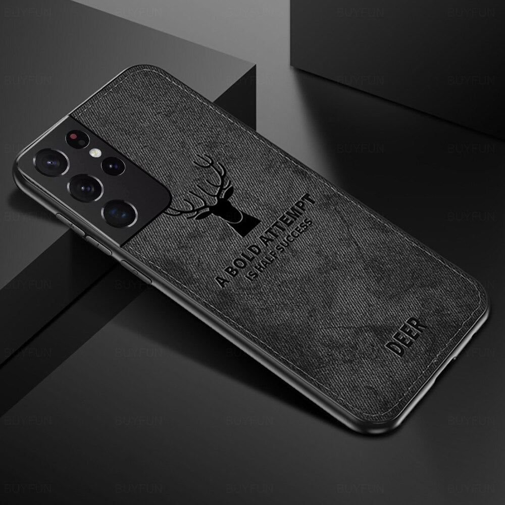 [ FREE SHIPPING] High Quality Luxury Camera Protection Shockproof PU Leather Phone Case For Samsung S21 Ultra