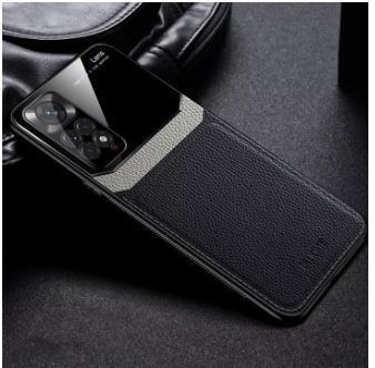 [ FREE SHIPPING] Luxury Slim Leather Case Lens Shockproof BackCover For Redmi Note 11
