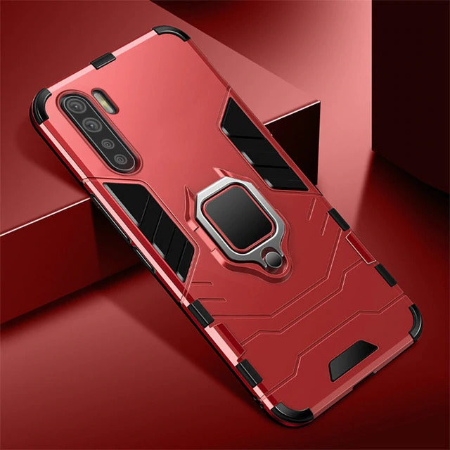 [FREE SHIPPING] Armor Shockproof ll With Ring Holder ll Full Protection Case For Oppo F15