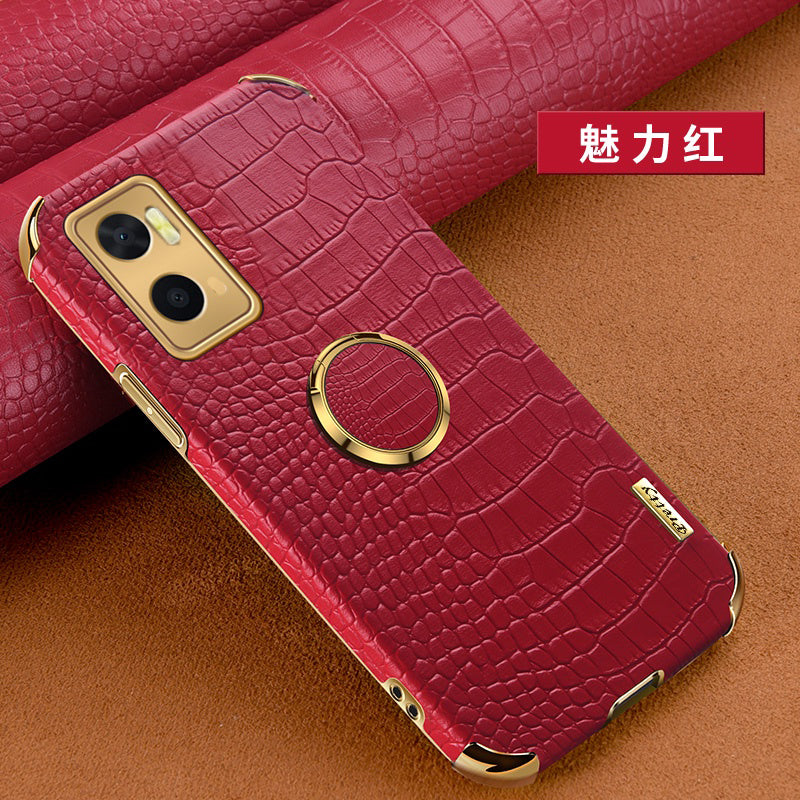 [ FREE SHIPPING] Crocodile Pattern Leather Case For Oppo A96