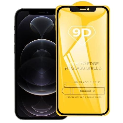 9D Glass Iphone 12 pro Screen Protector Tempered 9H Glass - Clair.pk