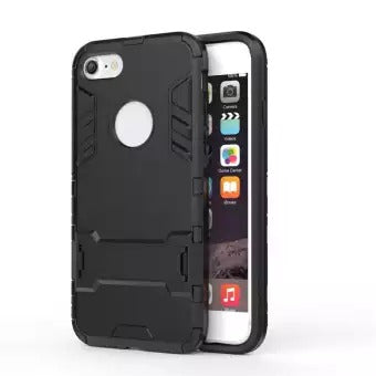 [FREE SHIPPING] Armor Shockproof Full Protection Case For Iphone 7 / Iphone 8 - Black