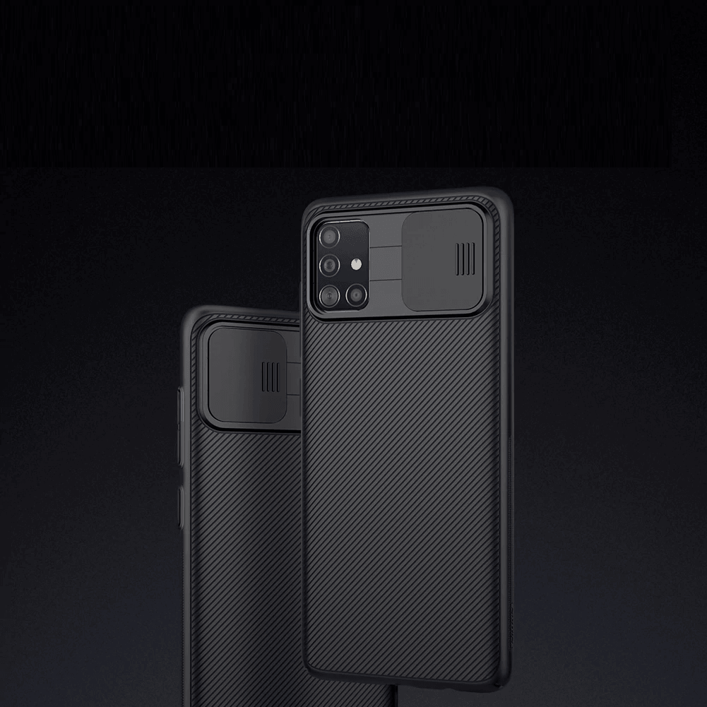 Samsung Galaxy A31 slider mobile case Black