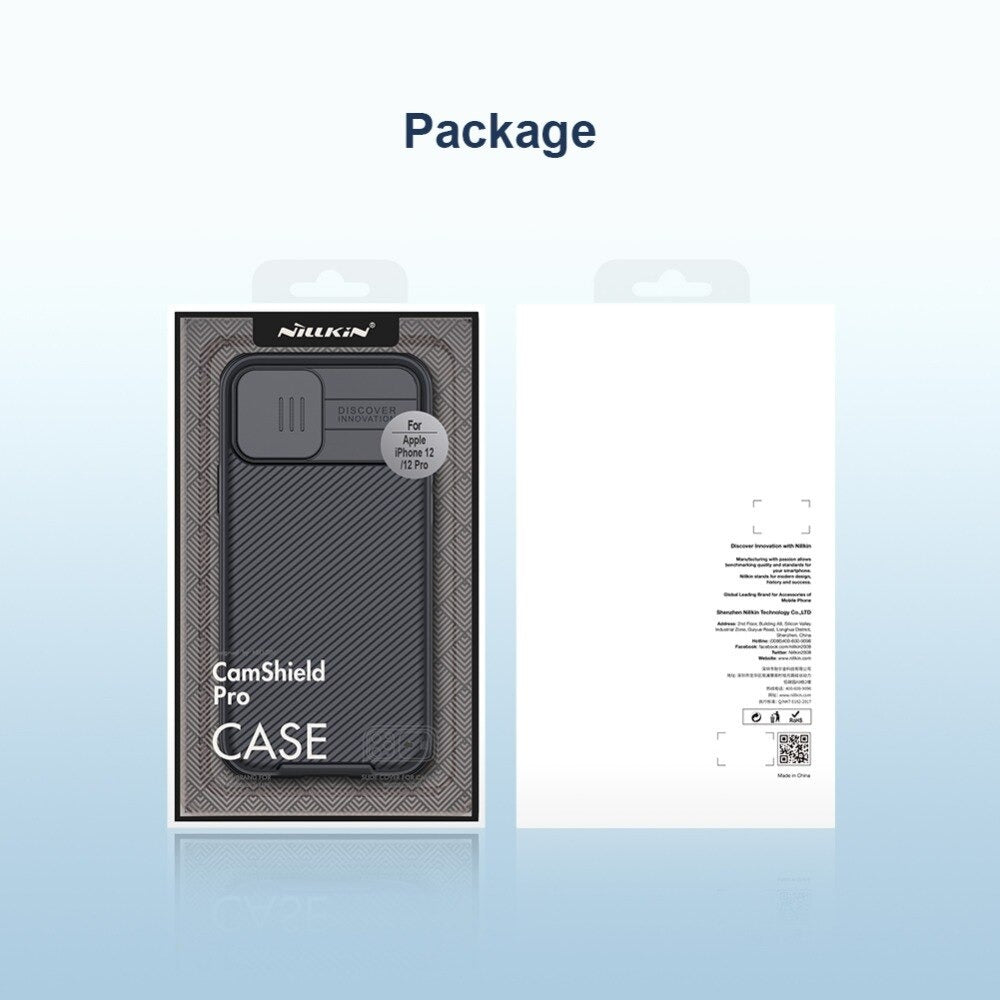 Iphone 12 pro max NILLKIN Slider Black 