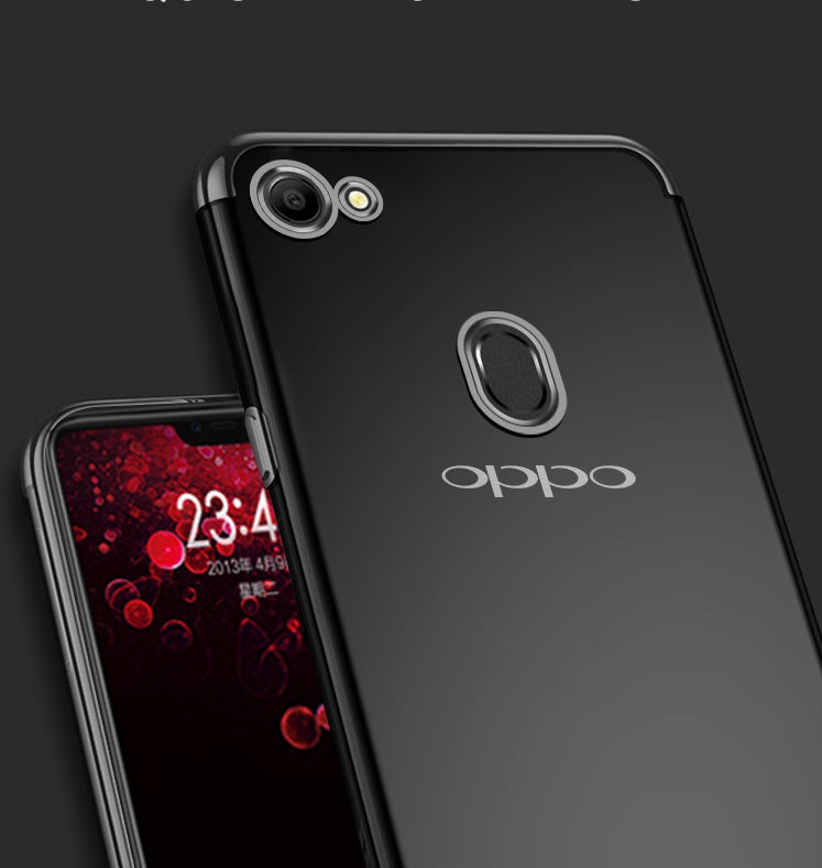 [FREE SHIPPING] Fashion 3d Full Protection Case For Oppo F7 - Black.