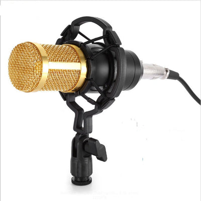 [FREE SHIPPING] Bm 800 - Condenser Wired Recording Microphone - Black - Studio Recording